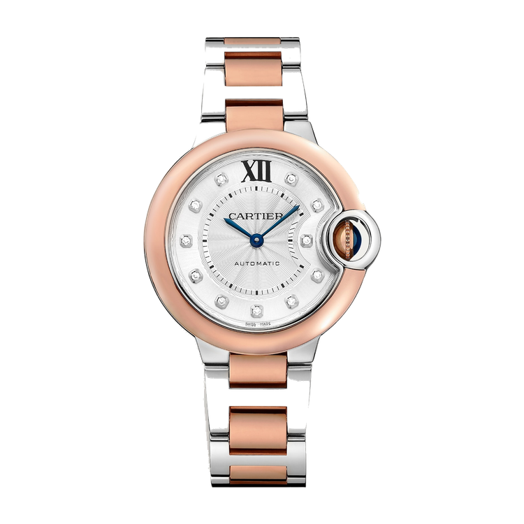 Cartier Ballon Bleu 33 mm Silver Two-Tone 33mm