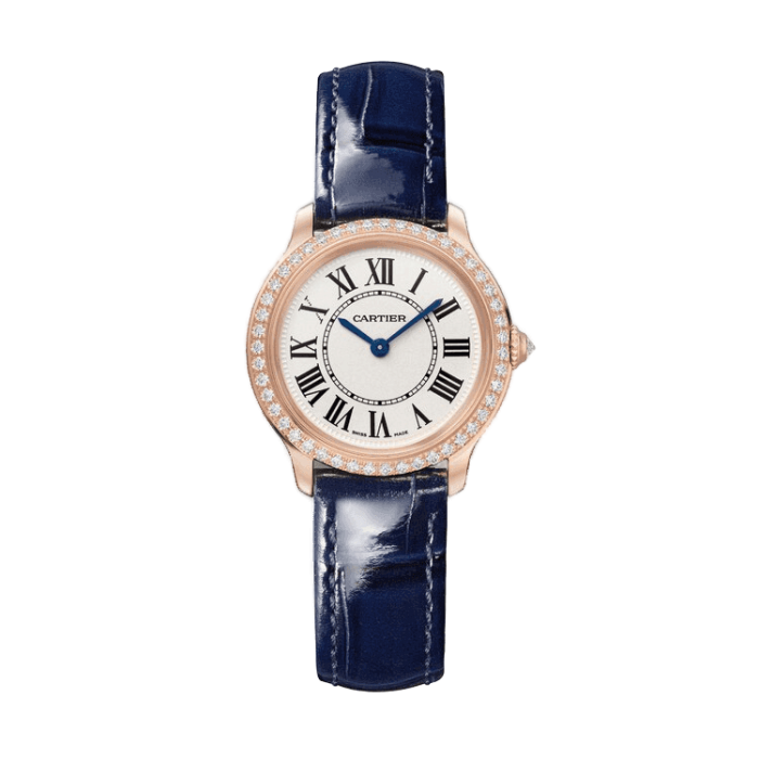 Cartier Ronde Louis White Leather 29mm