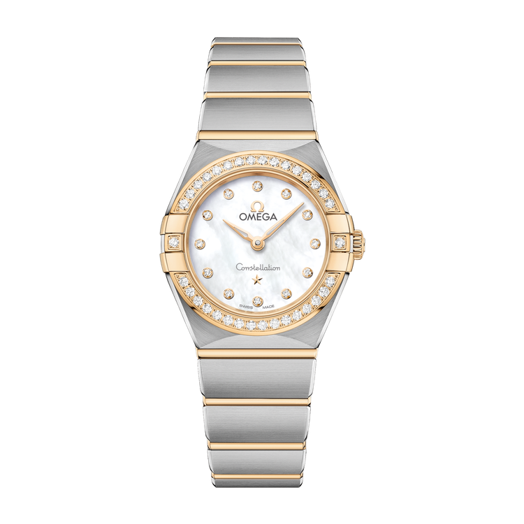 Omega Constellation White Two-Tone 25mm