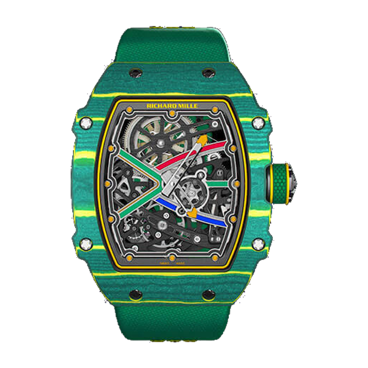 Richard Mille "Wayde van Niekerk" RM 67-02 Skeleton Carbon Fabric 38.7mm