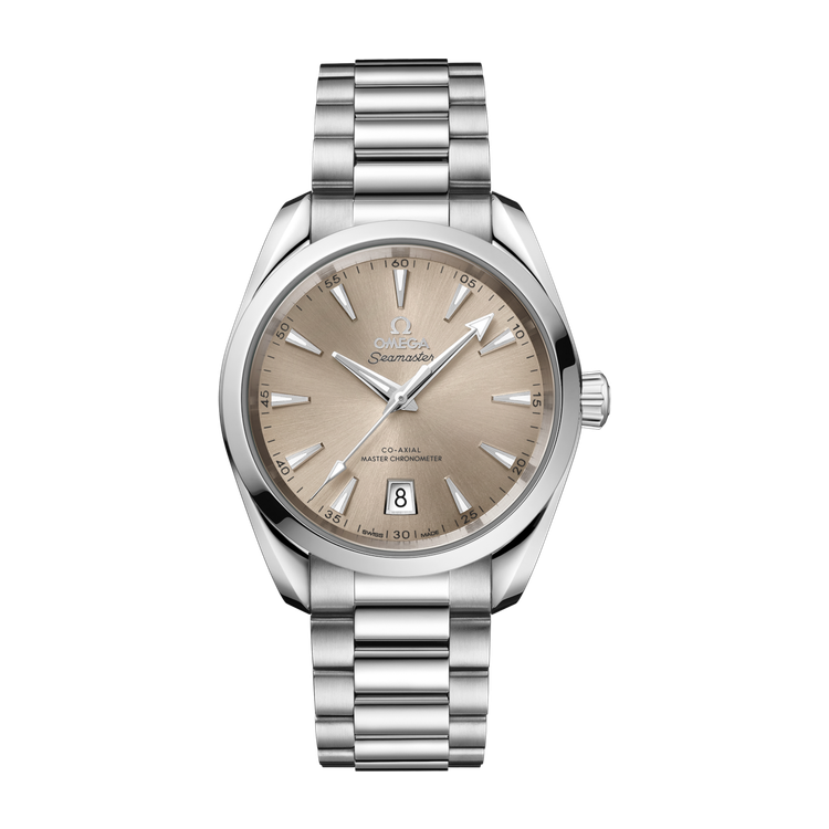 Omega Seamaster Aqua Terra Shades Champagne Steel 38mm