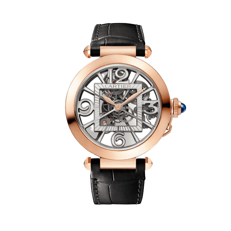 Cartier Pasha Skeleton Leather 41mm