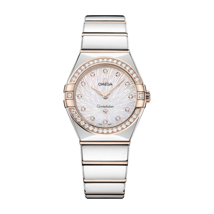Omega Constellation White Two-Tone 28mm
