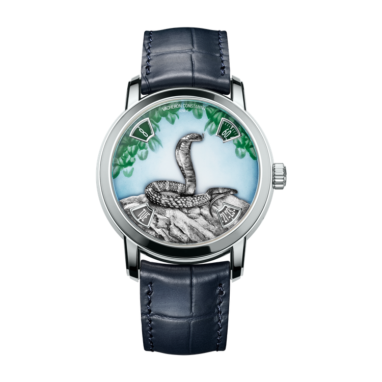 Vacheron Constantin Métiers d'Art The Legend of the Chinese Zodiac Gold Platinum Alligator Leather 40mm