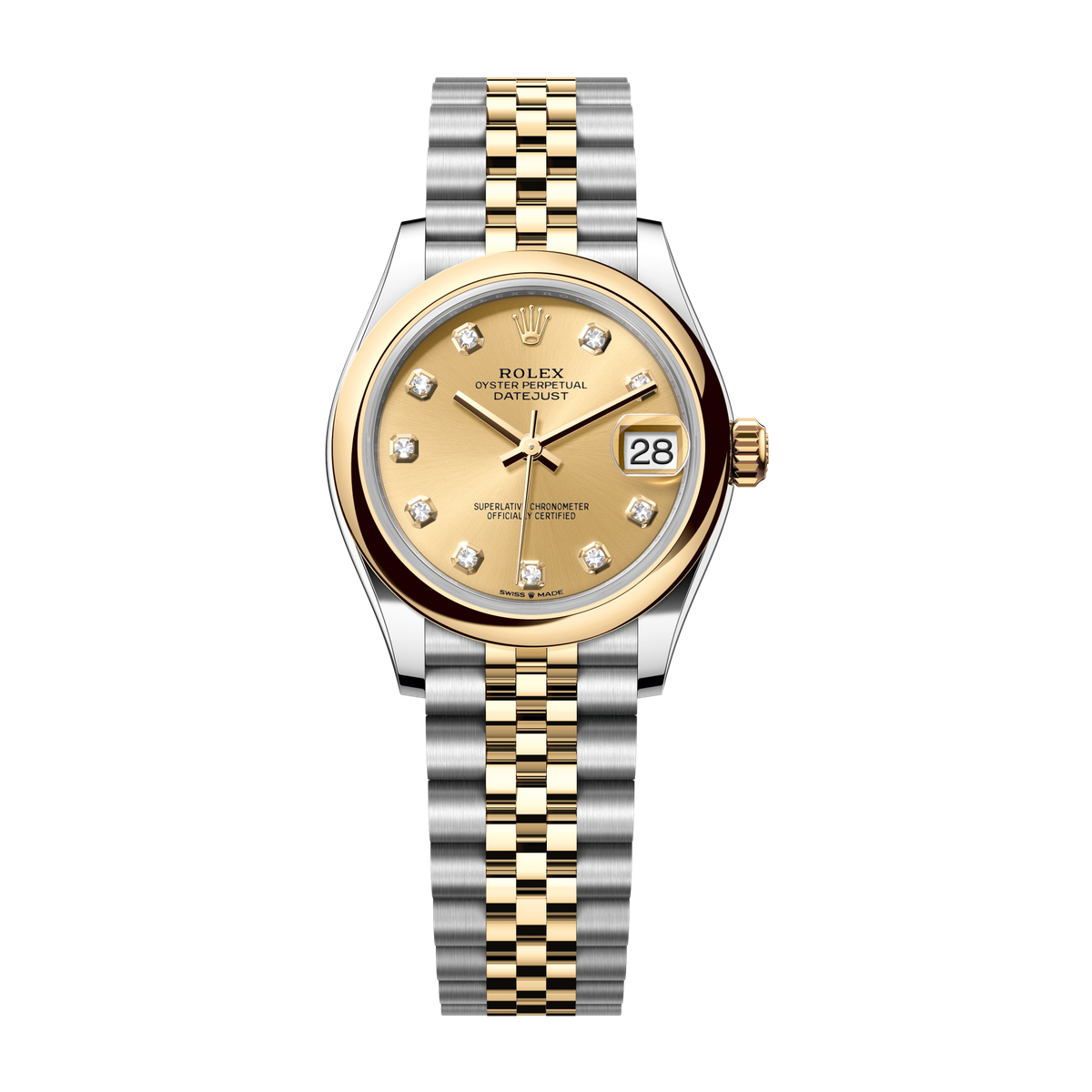 Rolex Datejust 31 Champagne Two-Tone 31mm
