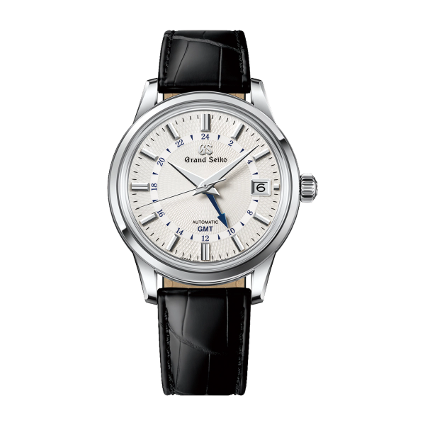 Grand Seiko "Snowdrop" Elegance Contemporary Classics White Steel Alligator Leather 39.5mm