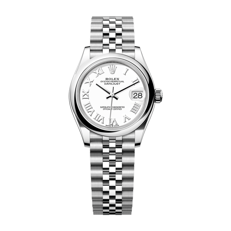 Rolex Datejust 31 White Steel 31mm