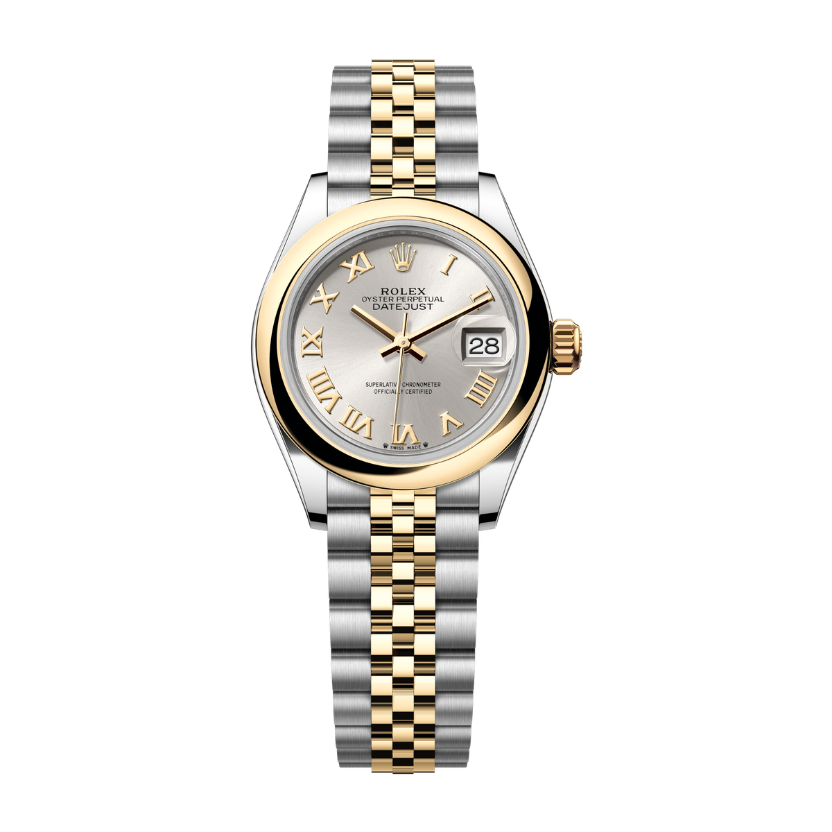 Rolex Lady-Datejust Silver Two-Tone 28mm