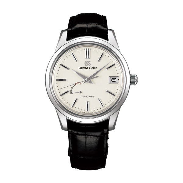 Grand Seiko Elegance Contemporary Classics Ivory Steel Alligator Leather 40.2mm