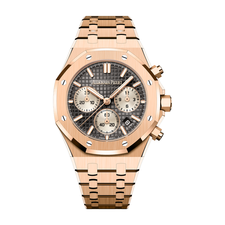 Audemars Piguet Royal Oak Selfwinding Chronograph Grey Rose Gold 38mm