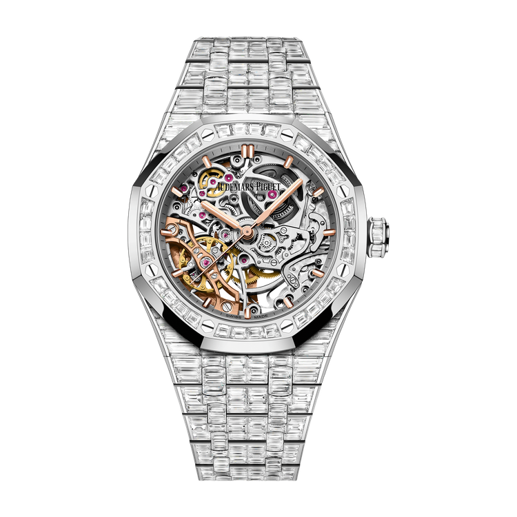 Audemars Piguet Royal Oak Double Balance Wheel Openworked Skeleton White Gold 37mm