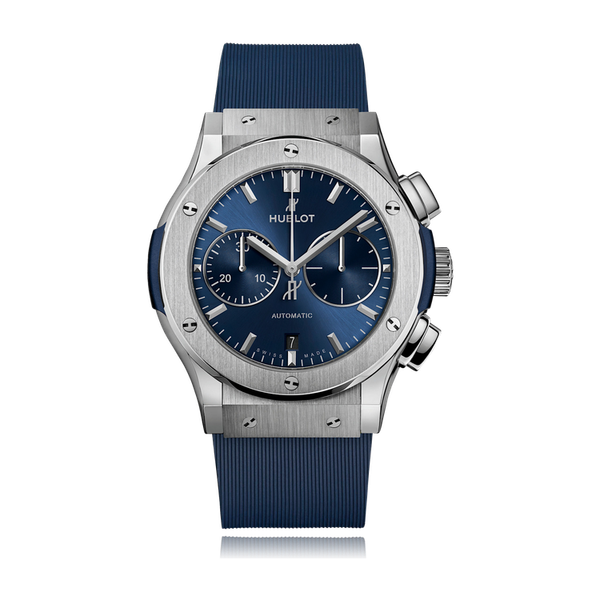Hublot Classic Fusion Blue Titanium Rubber 45mm
