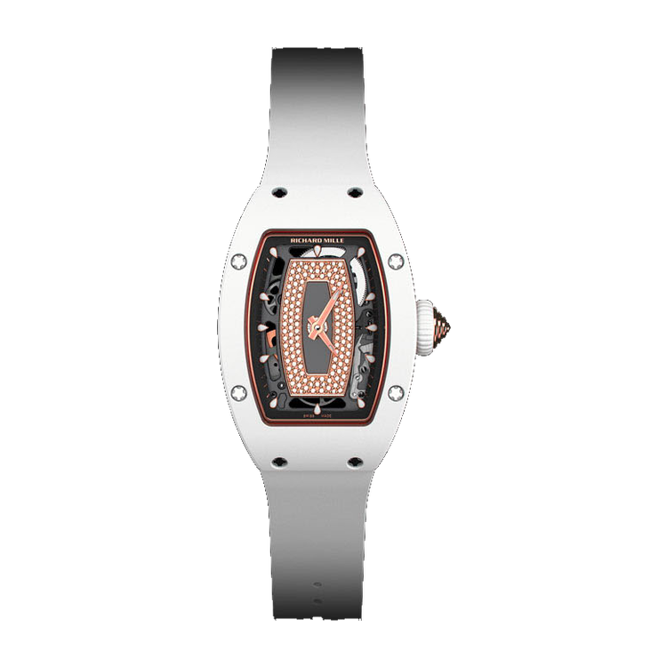 Richard Mille RM 07-01 Diamond Pave Ceramic Rubber 31.4mm