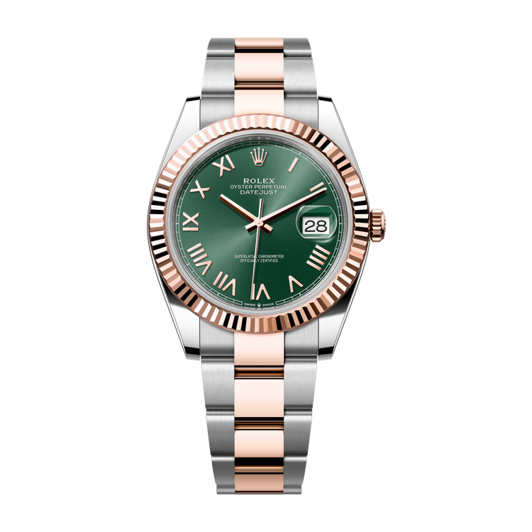 Rolex Datejust 41 Green Two-Tone 41mm