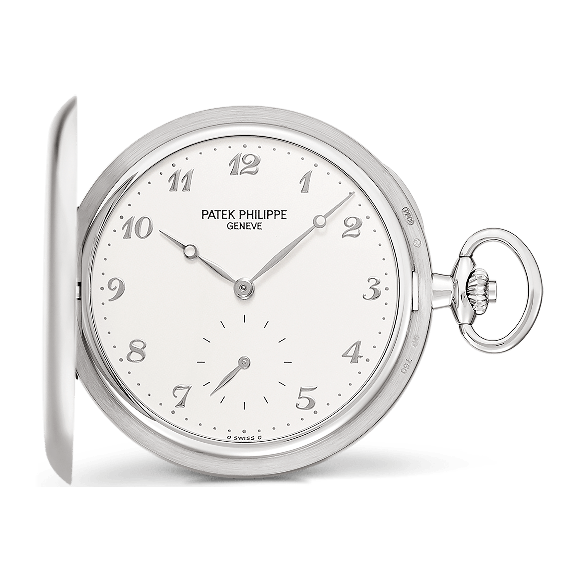 Patek Philippe Pocket Watches Silver White Gold 48mm