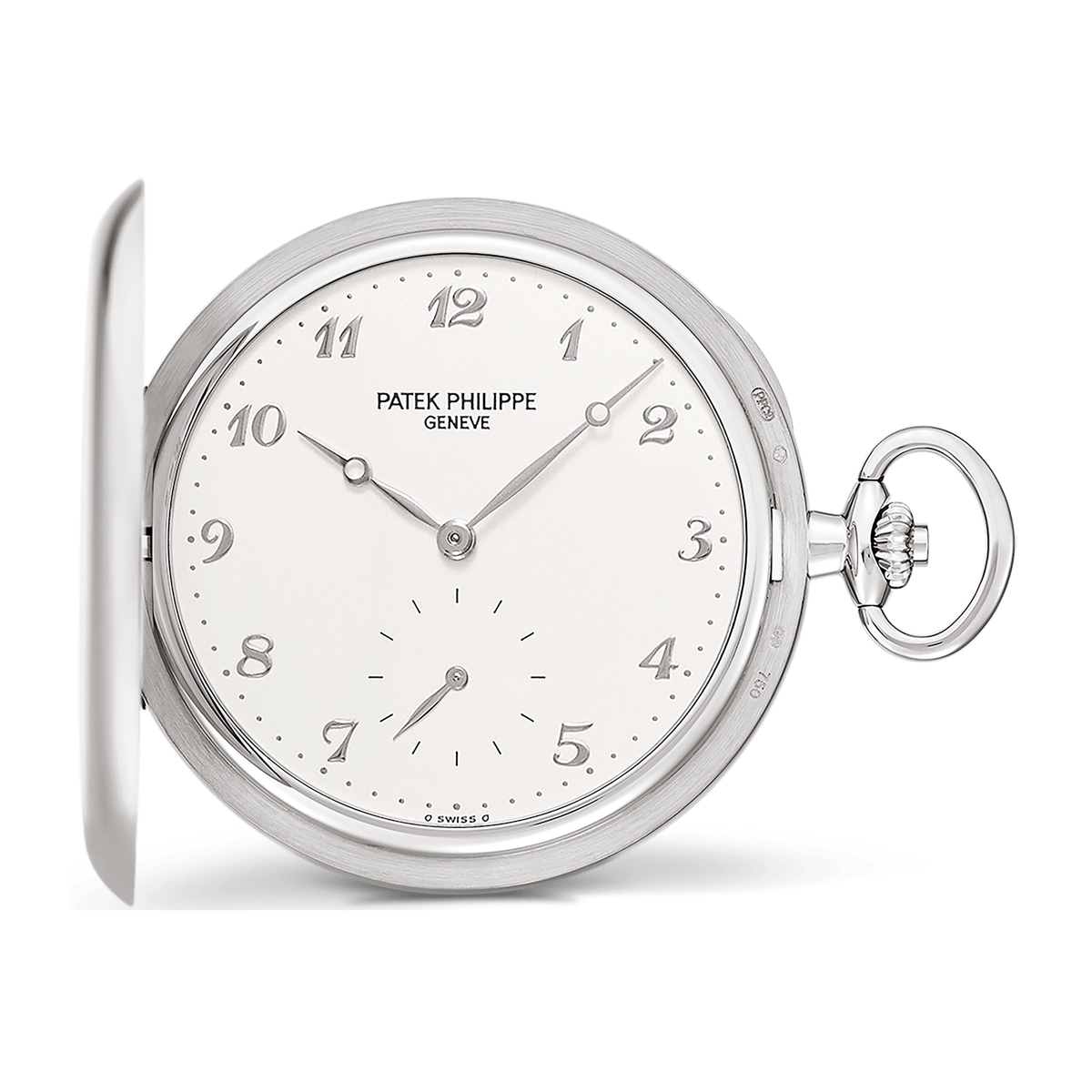 Patek Philippe Pocket Watches Silver White Gold 48mm