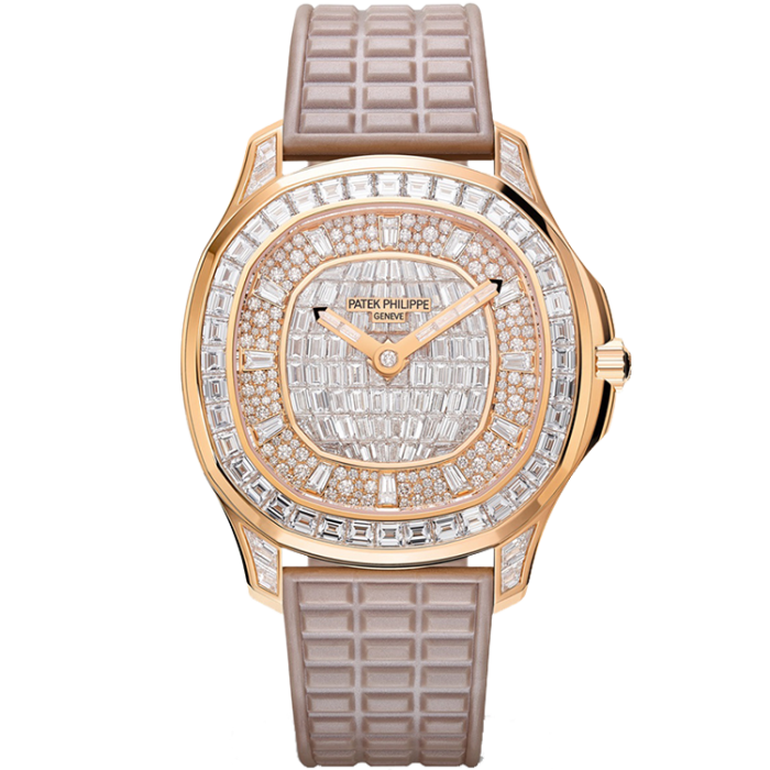 Patek Philippe Aquanaut Luce Diamond Pave Rubber 39mm