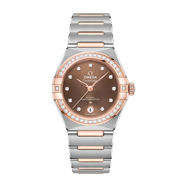 Omega Constellation Brown Two-Tone 29mm