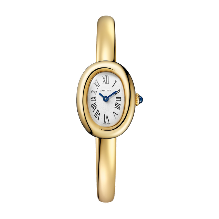 Cartier Baignoire Mini Silver Yellow Gold 18.7mm