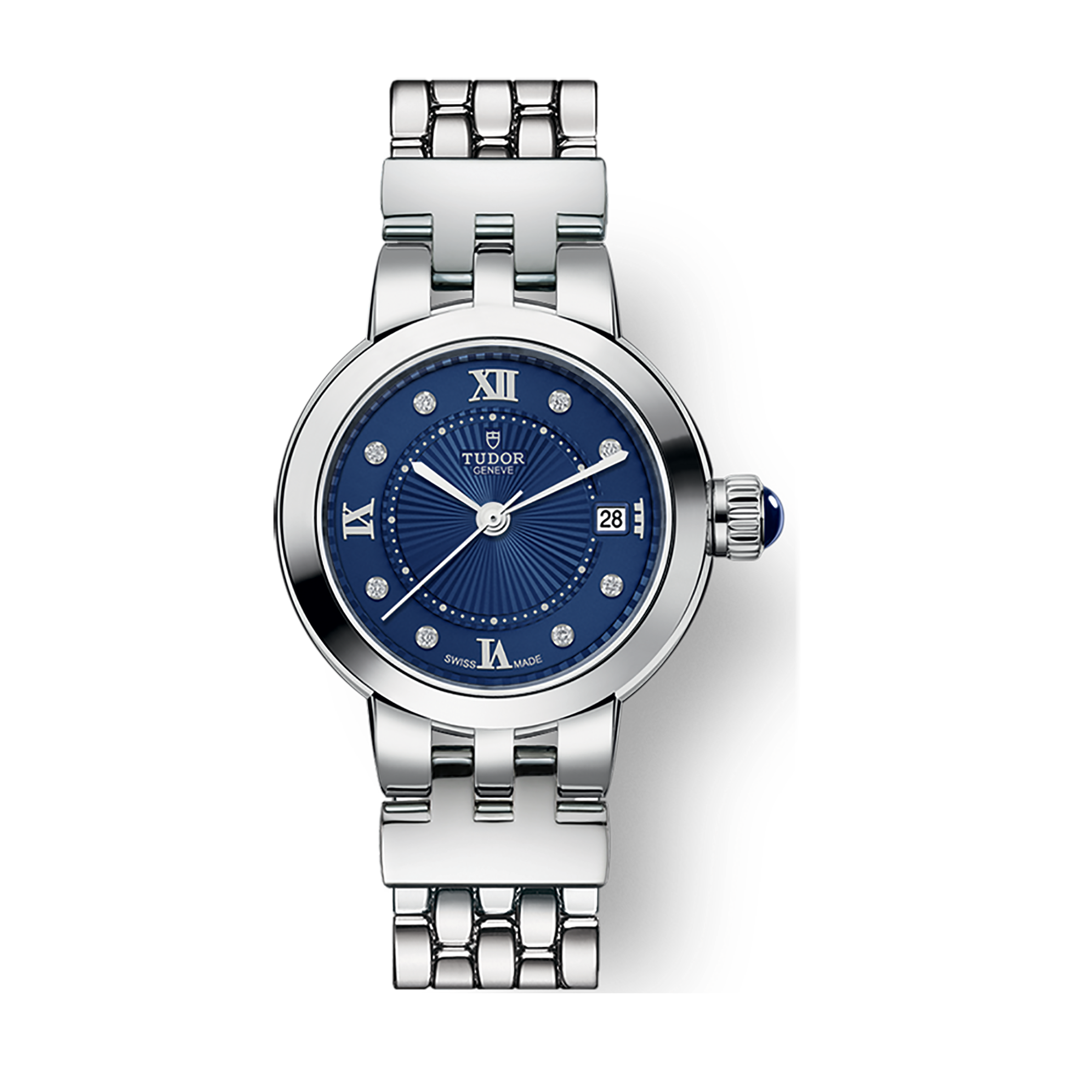 Tudor Clair de Rose 26 Blue Steel 26mm