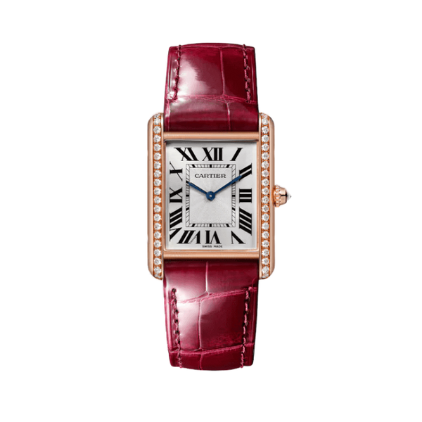 Cartier Tank Louis White Leather 25.5mm