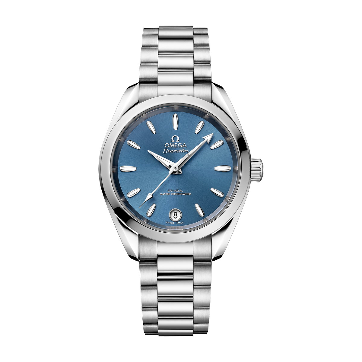 Omega Seamaster Aqua Terra Shades Blue Steel 34mm