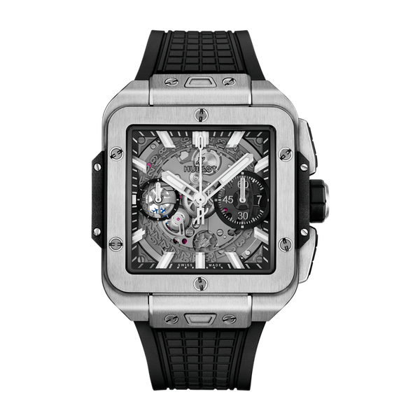 Hublot Square Bang Unico Skeleton Titanium Rubber 42mm