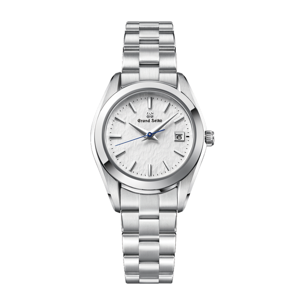 Grand Seiko "Snowflake" Heritage Refined Essentials White Steel 28.9mm