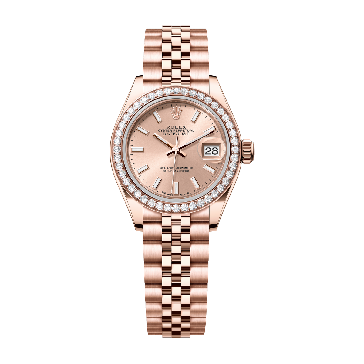 Rolex Lady-Datejust Rose Gold 28mm