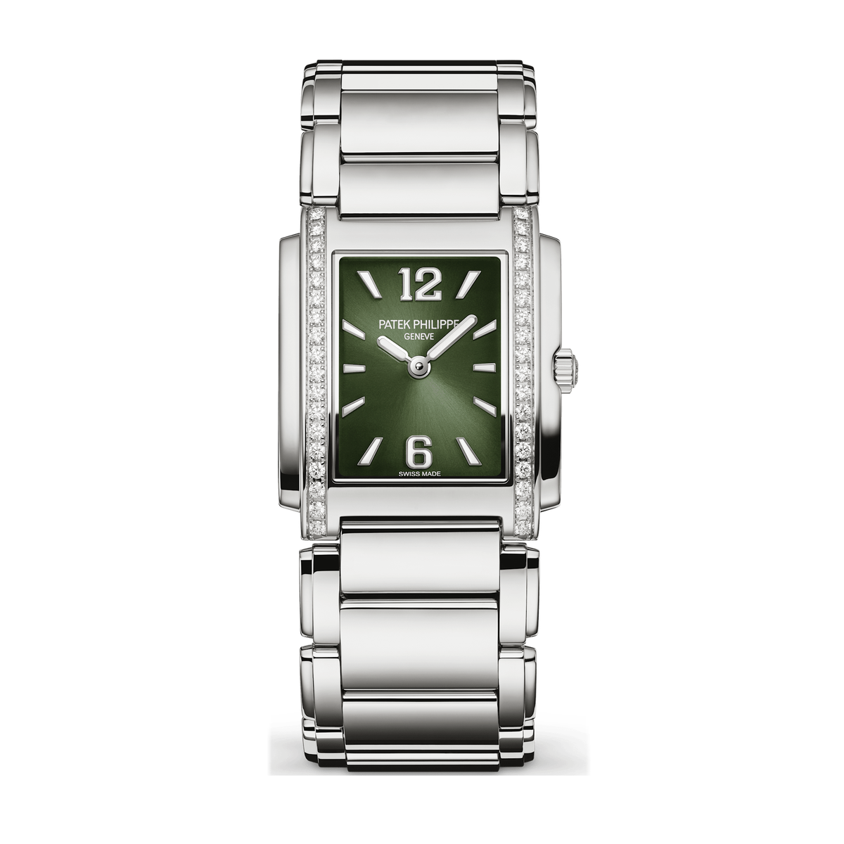 Patek Philippe Twenty~4 Green Steel 25.1 x 30mm