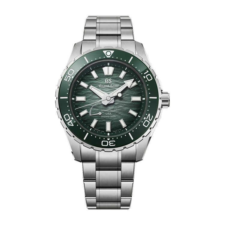 Grand Seiko "Ushio" Evolution 9 Spring Drive U.F.A. Green Titanium 40.8mm