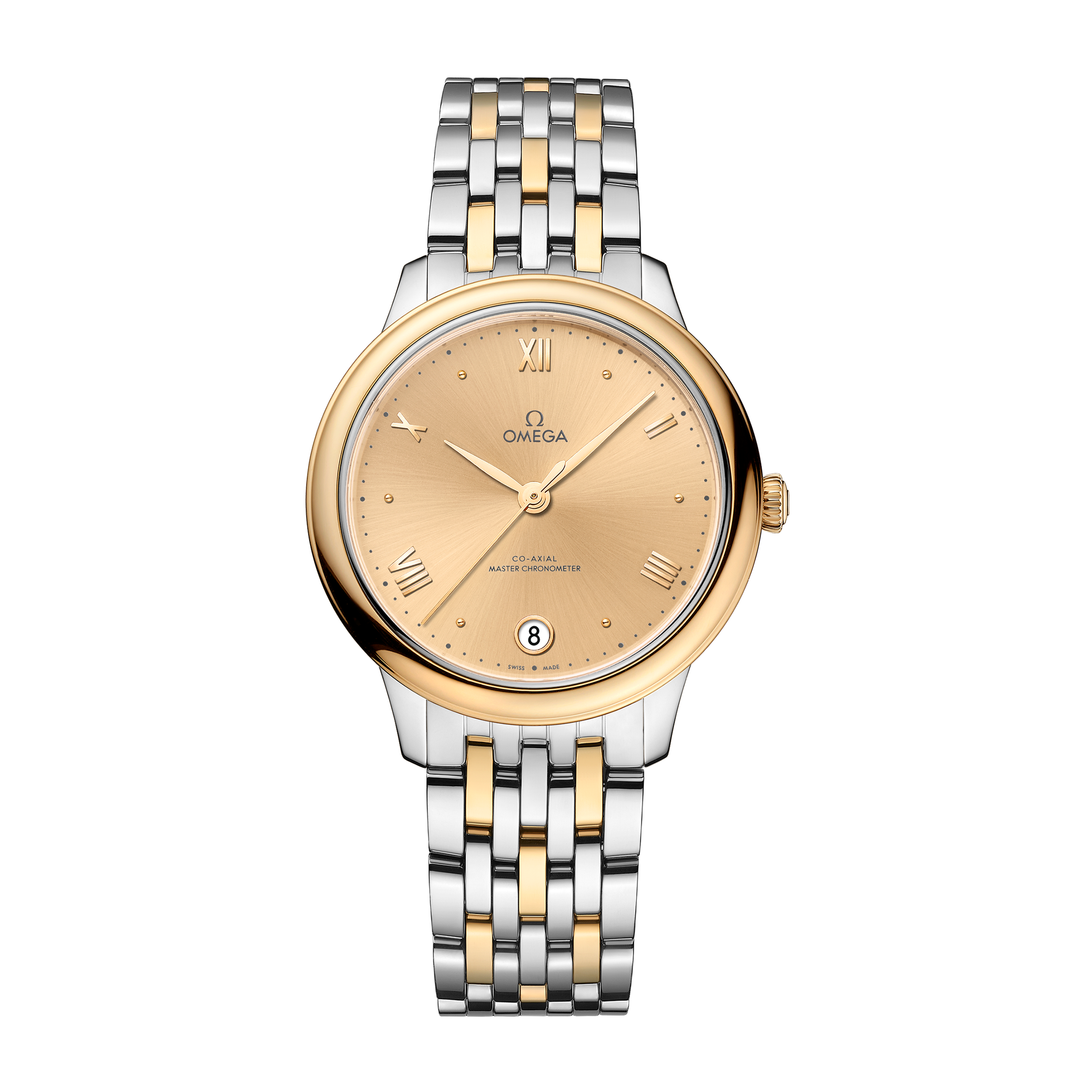 Omega De Ville Prestige Yellow Two-Tone 34mm
