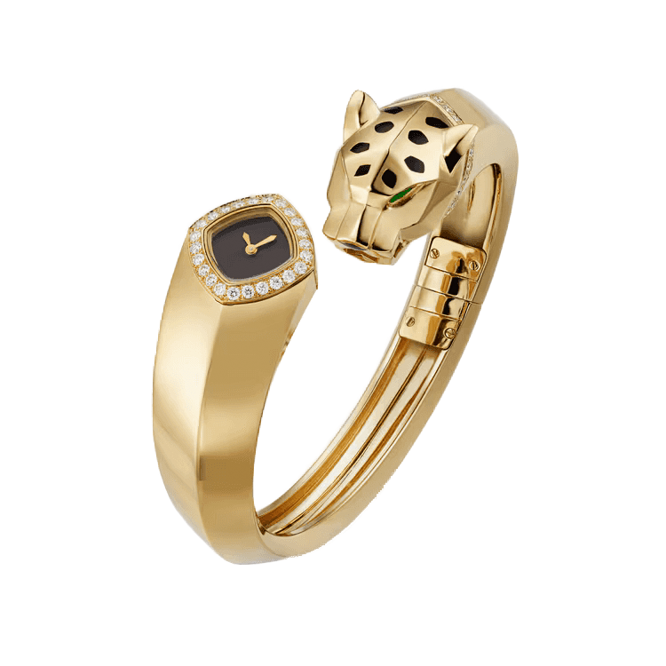 Cartier La Panthère Black Yellow Gold 18mm