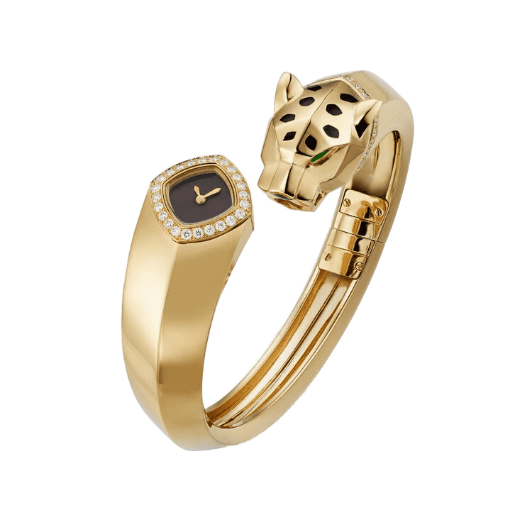 Cartier La Panthère Black Yellow Gold 18mm