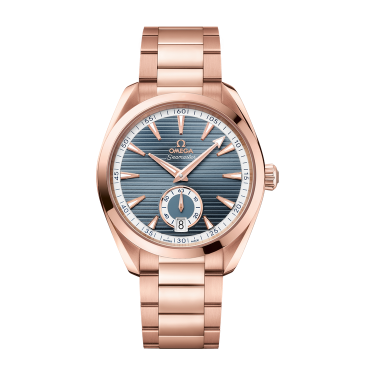 Omega Seamaster Aqua Terra 150M Blue Rose Gold 41mm
