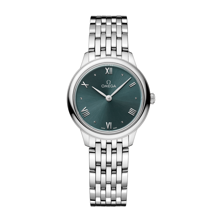Omega De Ville Prestige Green Steel 27.5mm