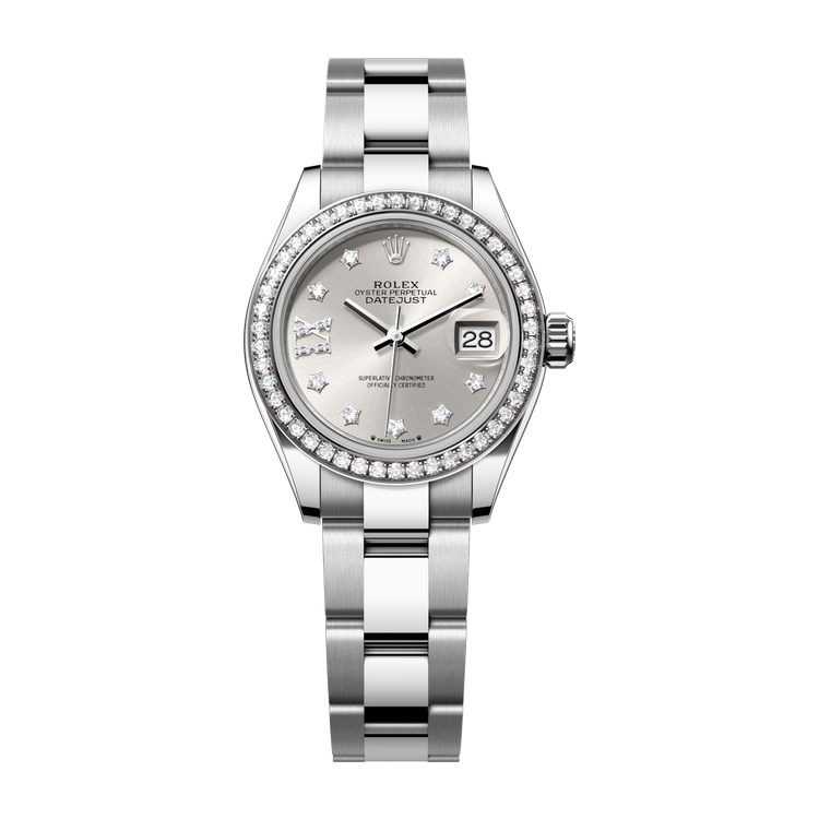 Rolex Lady-Datejust Silver Two-Tone 28mm