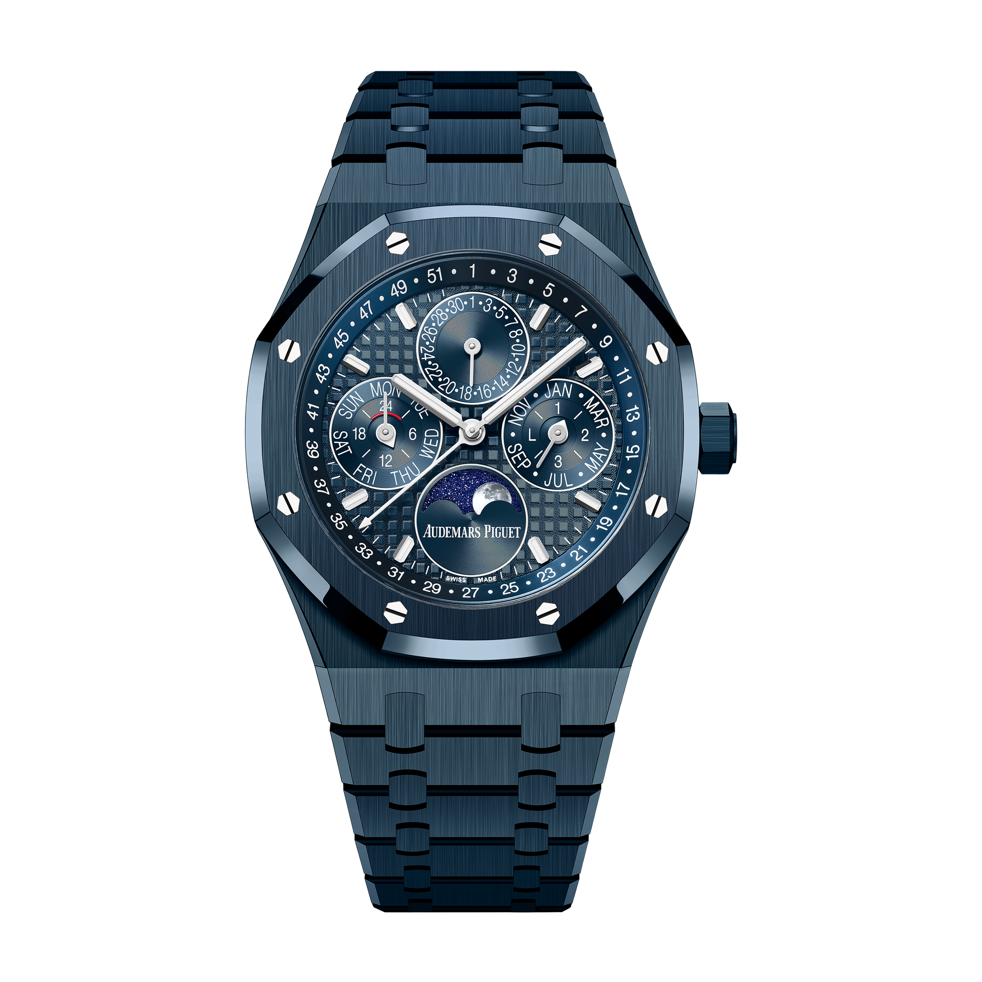 Audemars Piguet Royal Oak Selfwinding Perpetual Calendar Blue Ceramic 41mm