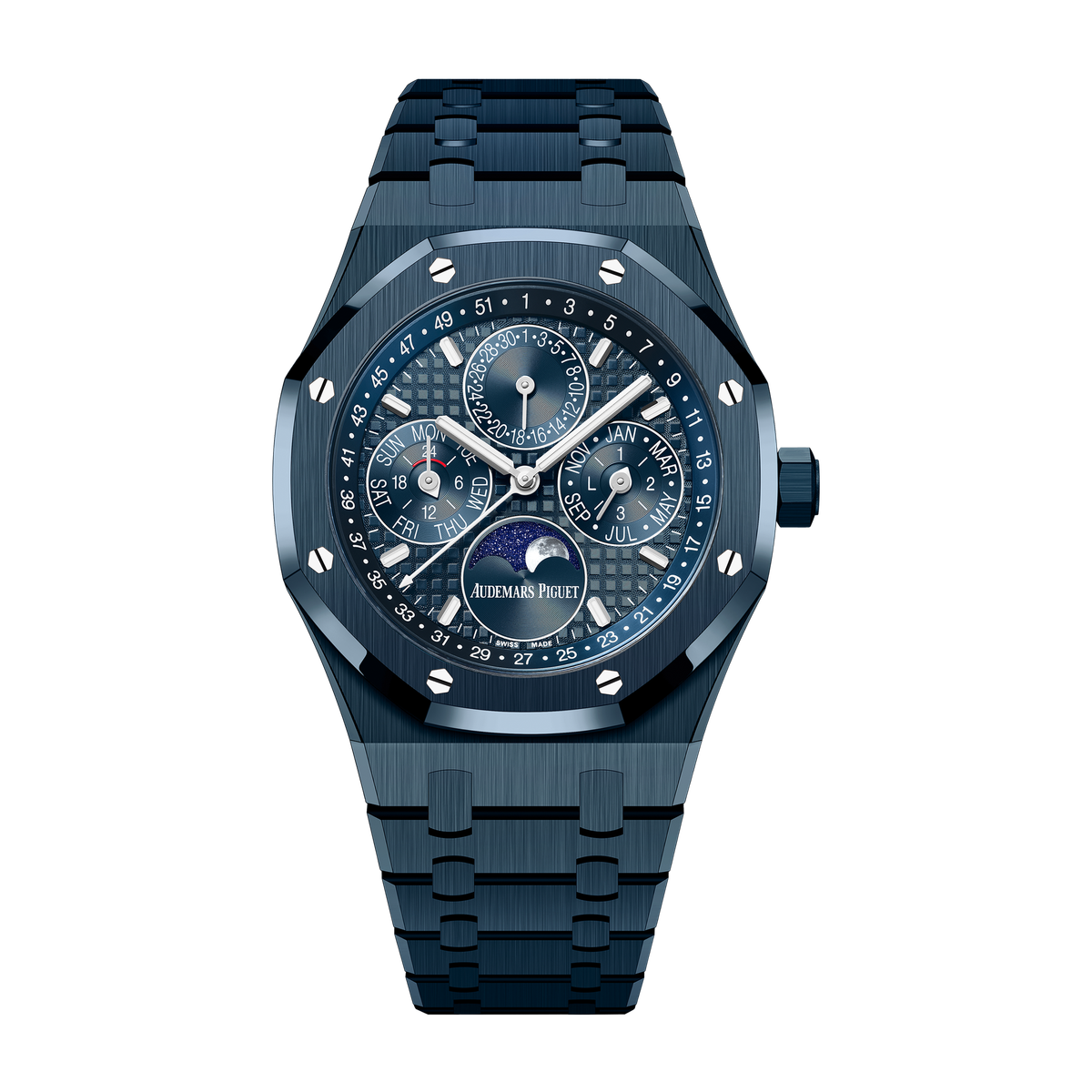 Audemars Piguet Royal Oak Selfwinding Perpetual Calendar Blue Ceramic 41mm