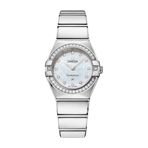 Omega Constellation White Steel 25mm