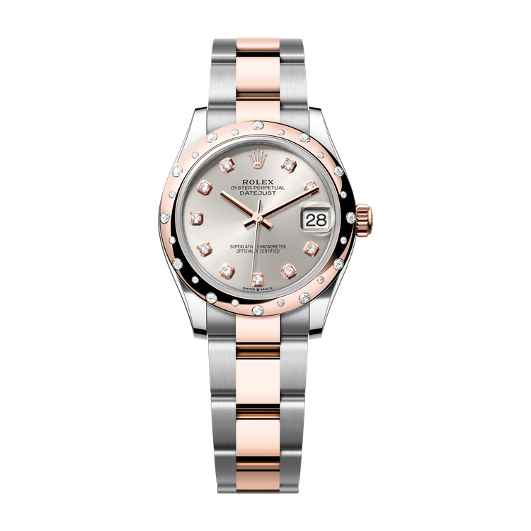 Rolex Datejust 31 Silver Two-Tone 31mm