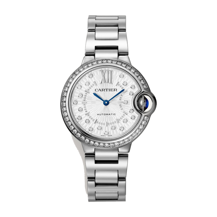 Cartier Ballon Bleu 33 mm Silver Steel 33mm