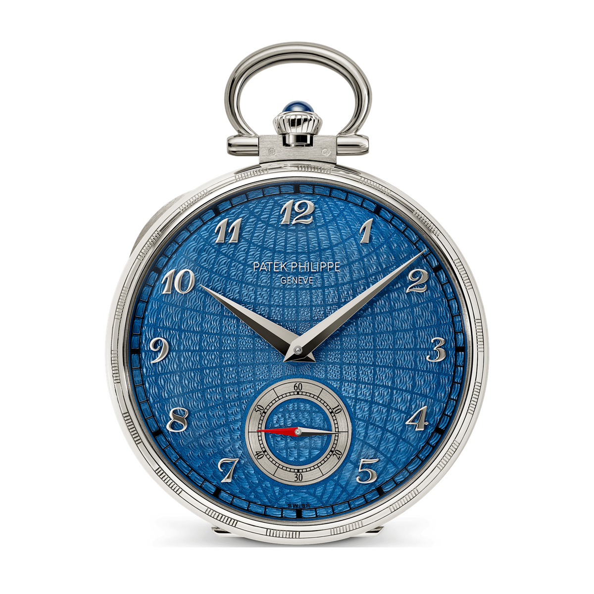 Patek Philippe "Map of The World" Rare Handcrafts Blue White Gold 44.1mm