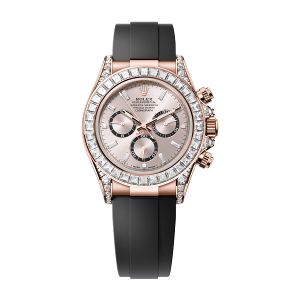 Rolex Cosmograph Daytona Pink Rose Gold Rubber 40mm