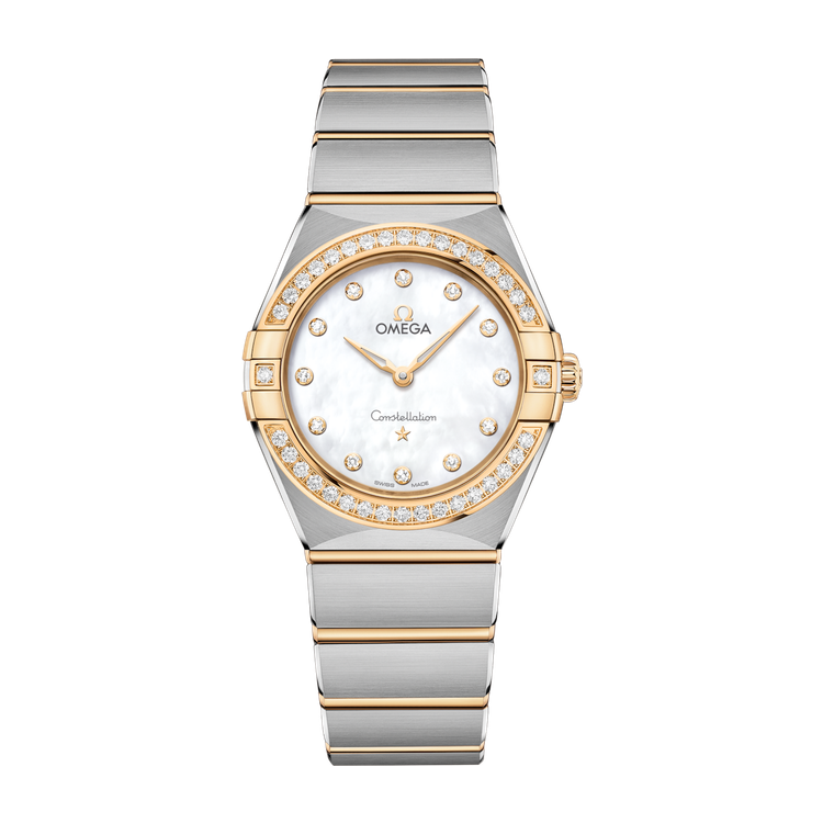Omega Constellation White Two-Tone 28mm