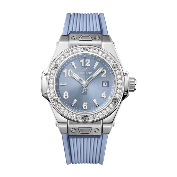 Hublot Big Bang One Click Blue Steel Rubber 33mm