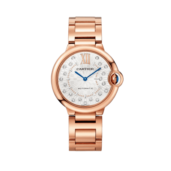 Cartier Ballon Bleu Medium White Rose Gold 36mm