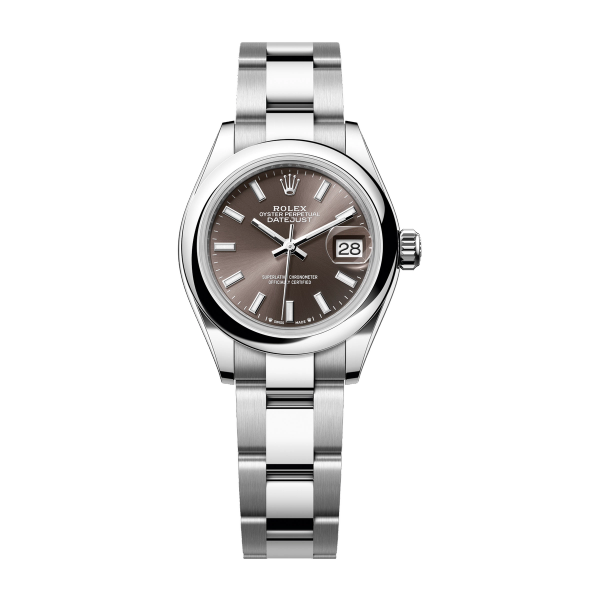 Rolex Lady-Datejust Dark Grey Steel 28mm