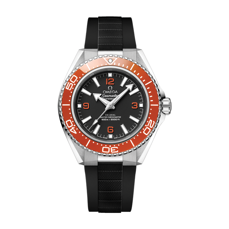 Omega Seamaster Planet Ocean 600M Black Steel Rubber 42mm
