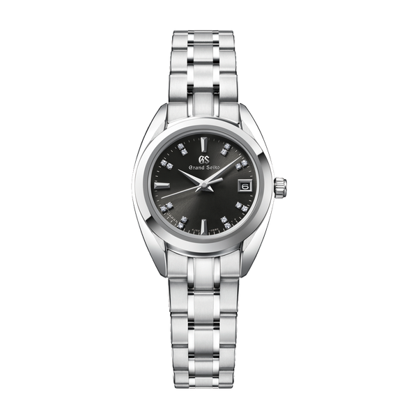 Grand Seiko Heritage Refined Essentials Dark Grey Steel Alligator Leather 26mm